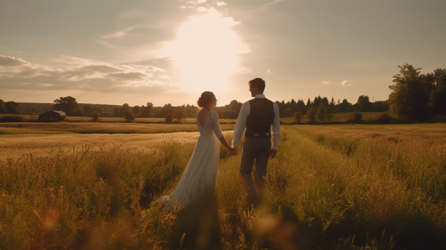 DEVSDigital_wedding_ceramony_outside_in_a_rural_field_4k_shot_o_2024a5e4-9796-403b-a0cf-dc97c0575cda